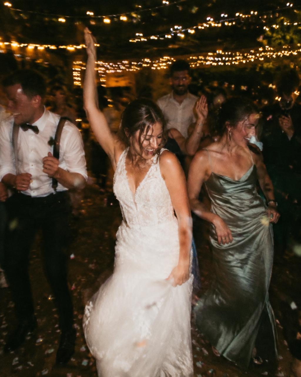 Confetti, fairy lights and the last dance